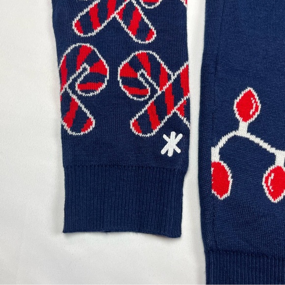 NFL New England Patriots Mens Ugly Christmas Sweater 2XL Nordic Fair Isle B9 - Picture 6 of 9